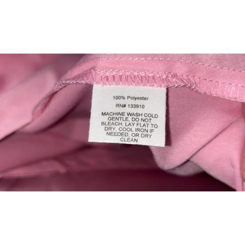 Show Me Your Mumu Garden Midi Dress Womens Large Light Pink Luxe Satin Lined - Picture 8 of 12